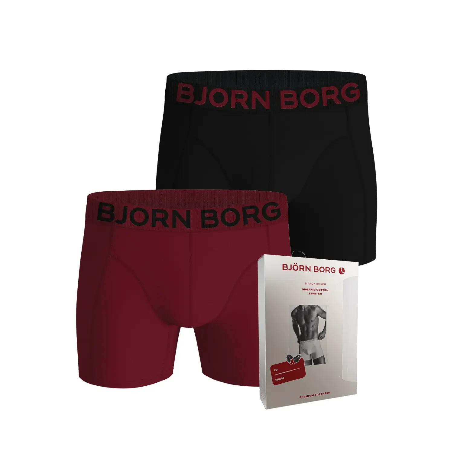 Mikrofaser-Boxershorts Björn Borg (x2)