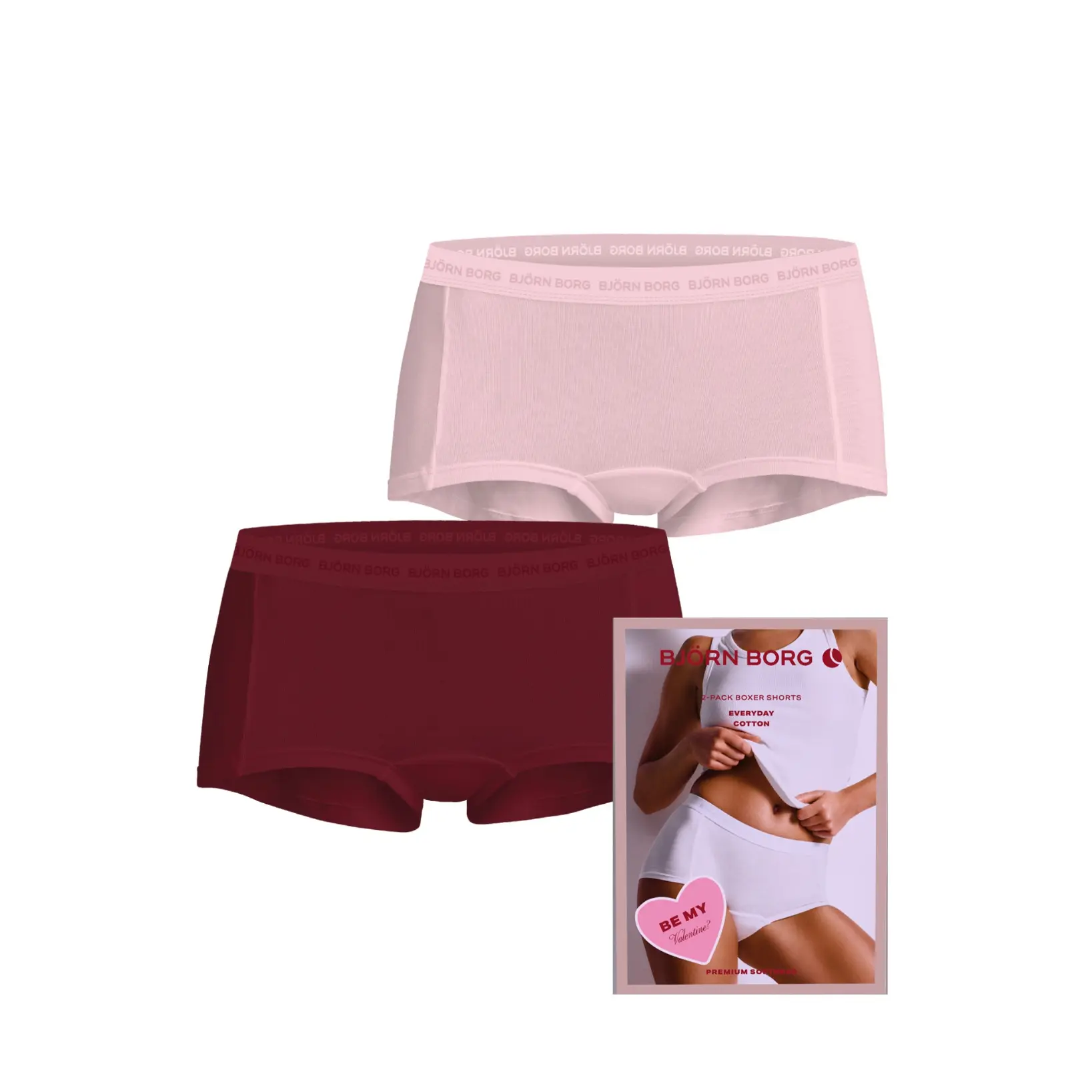Dames boxershorts Björn Borg Everyday (x2)