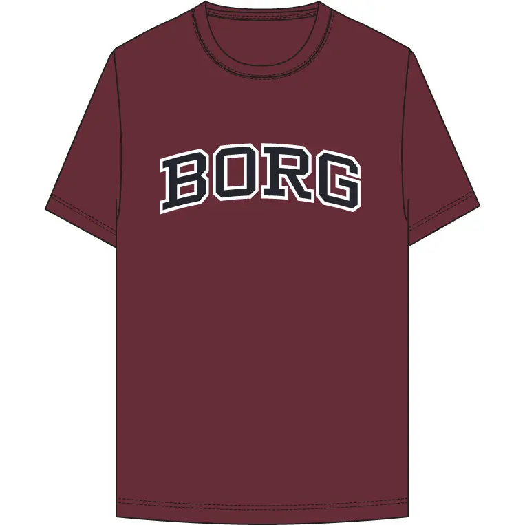 T-shirt met opdruk voor kinderen Björn Borg Classic