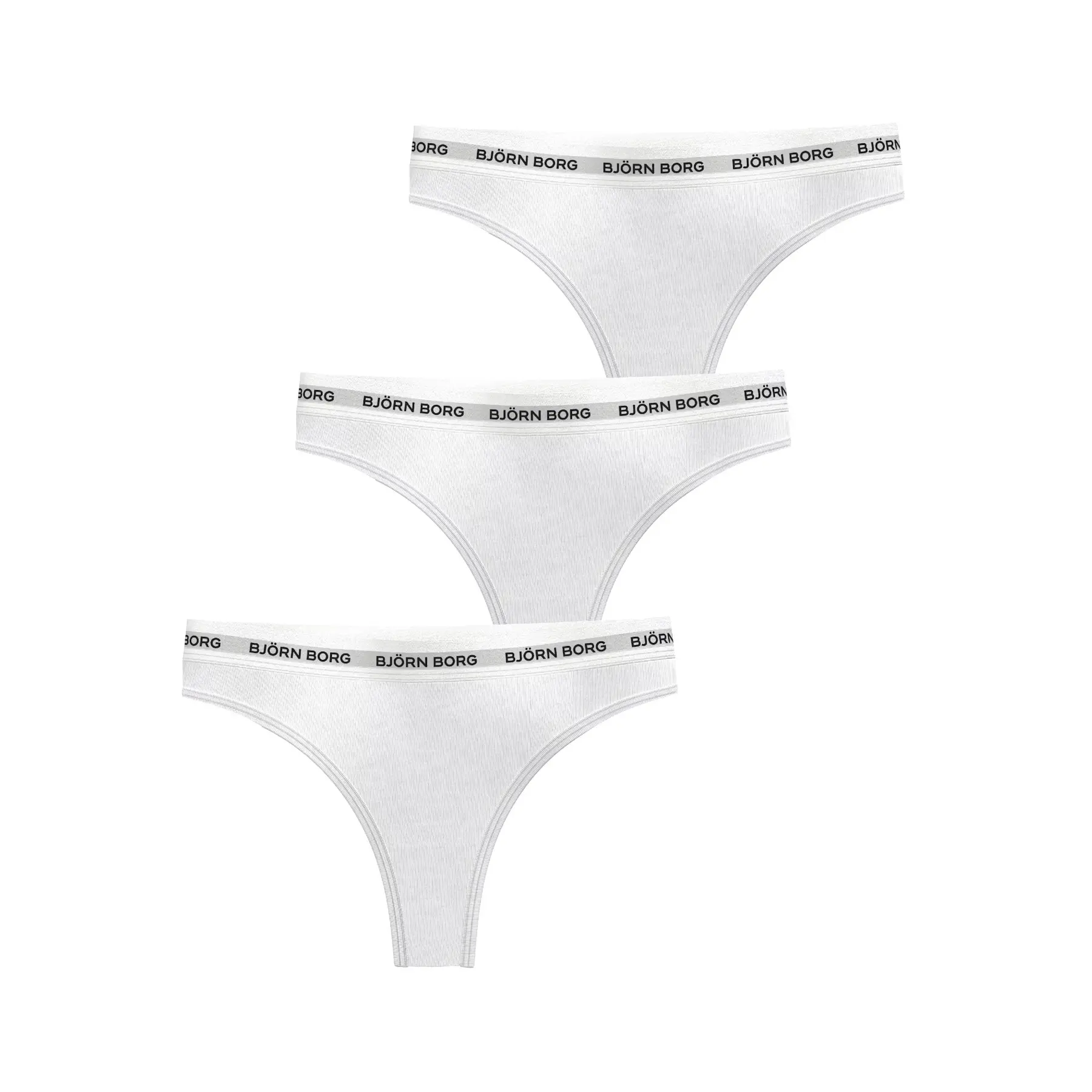 String Damen Björn Borg Logo (x3) - Farbe: Weiß