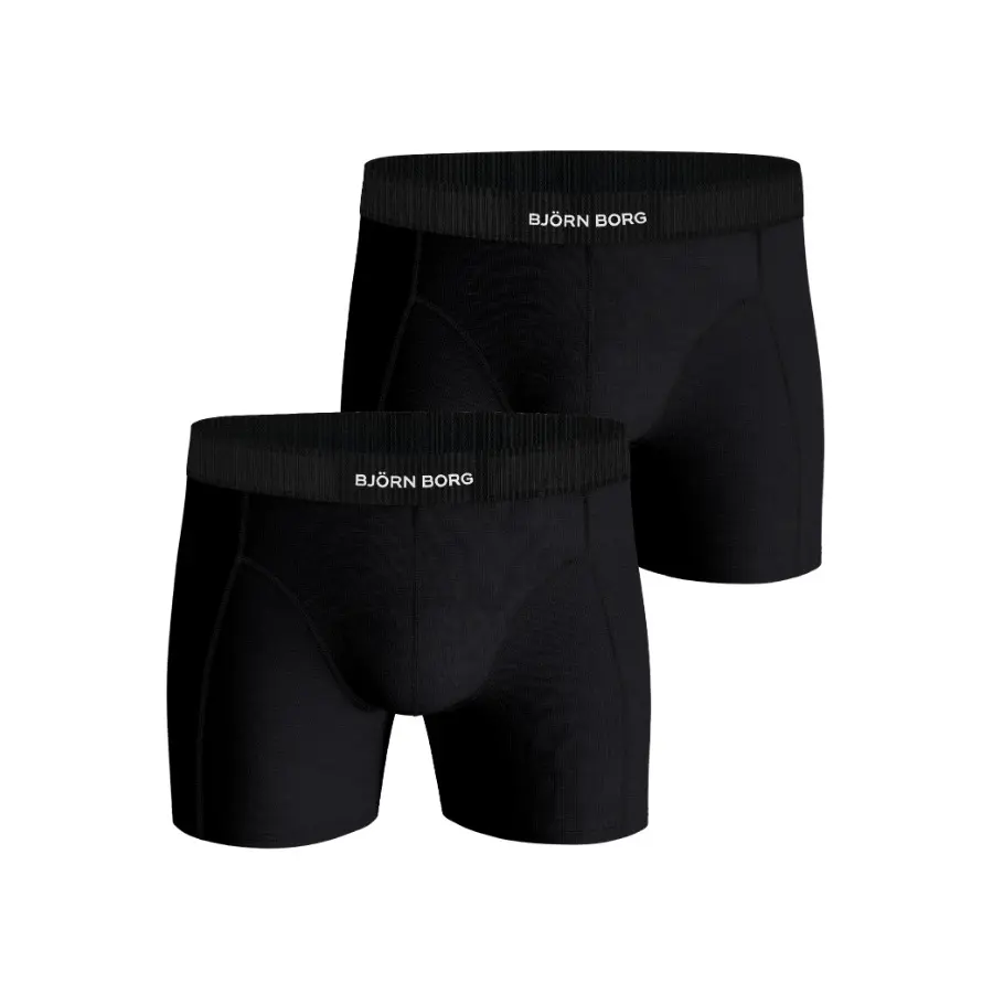 Boxer in cotone biologico Björn Borg Stretch (x2)