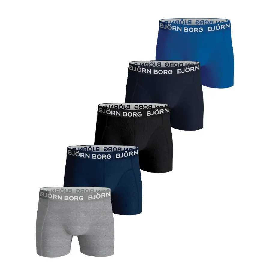 Boxer en coton extensible enfant Björn Borg (x5) Boxer en coton extensible enfant Björn Borg (x5)