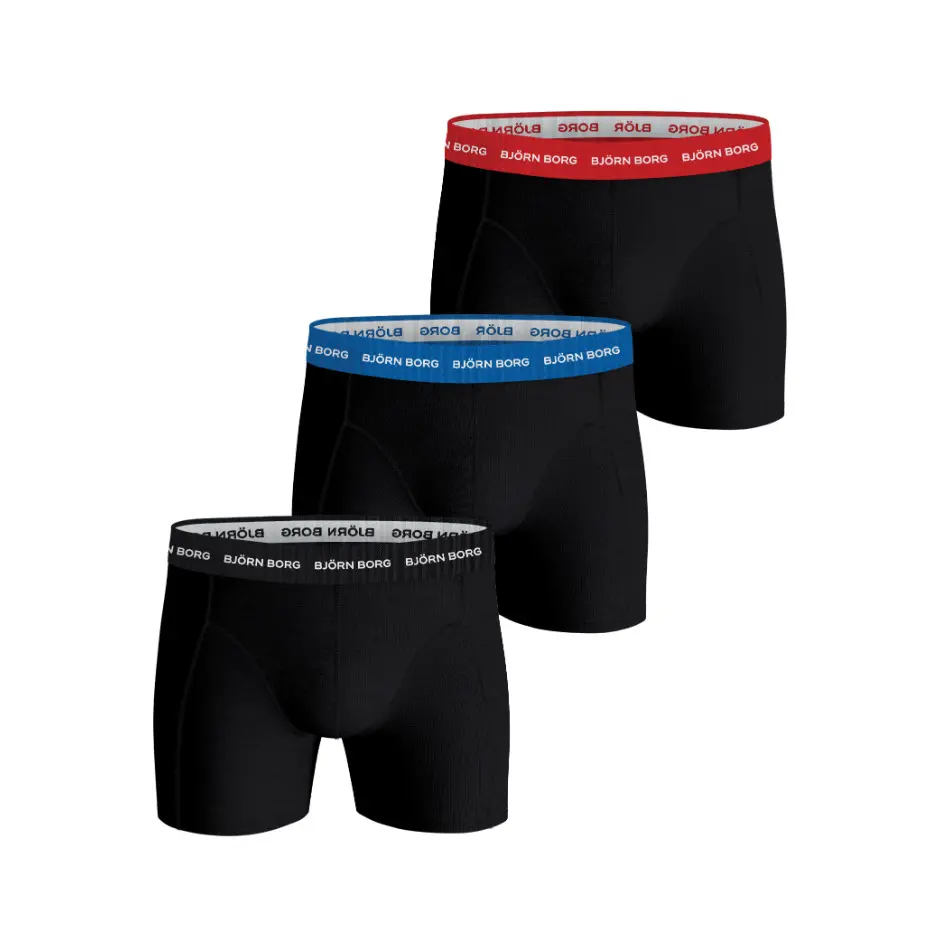Boxer in cotone elasticizzato Björn Borg (x3)