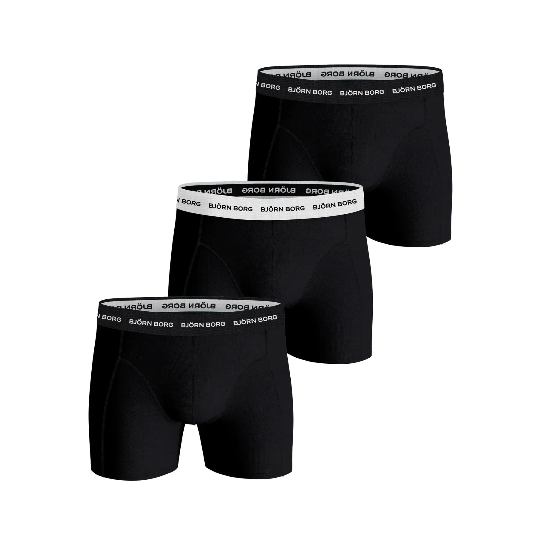Rekbare katoenen boxershort Björn Borg (x3)