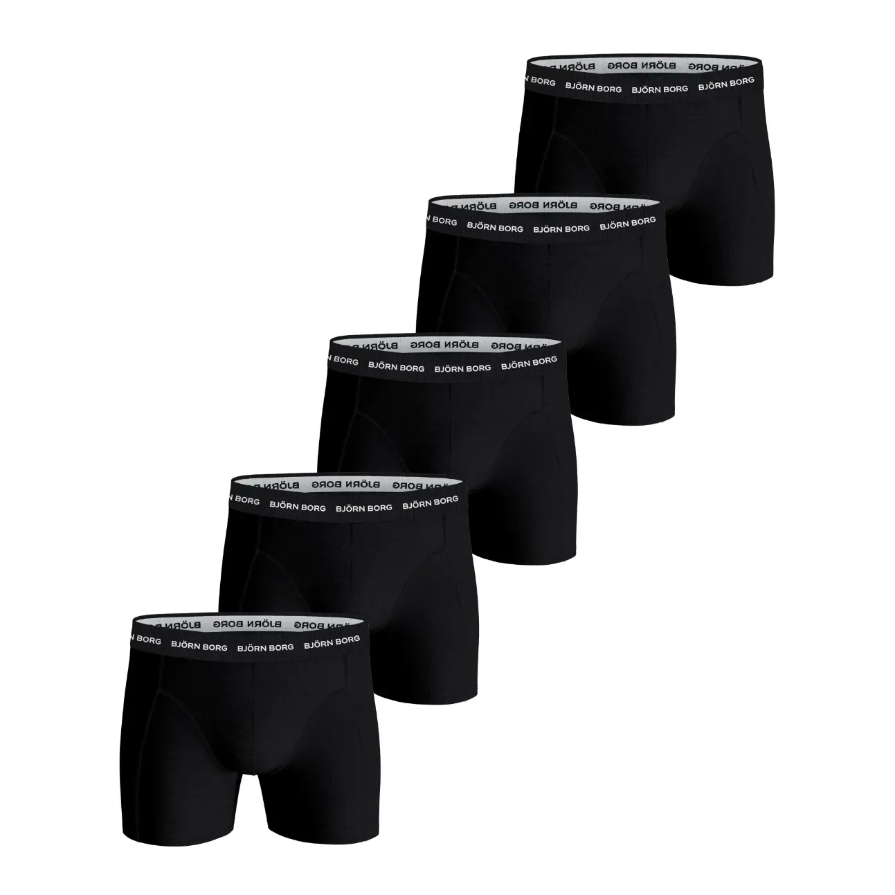 Boxer in cotone elasticizzato Björn Borg (x5)