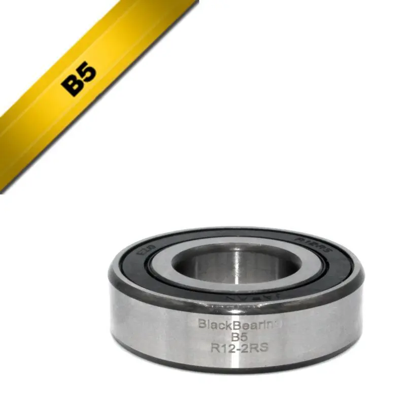 Kugellager Black Bearing B5 - R12-2RS - 19,05 x 41,28 x 11,11 mm