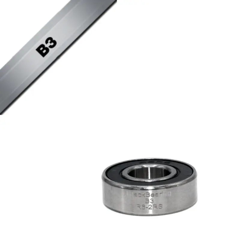 Kugellager Black Bearing B3 - R6-2RS - 9,53 x 22,23 x 7,14 mm