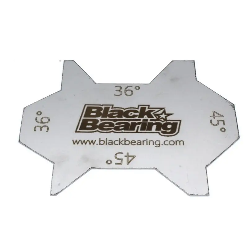 Werkzeug, um den Winkel der Helmlager zu messen Black Bearing