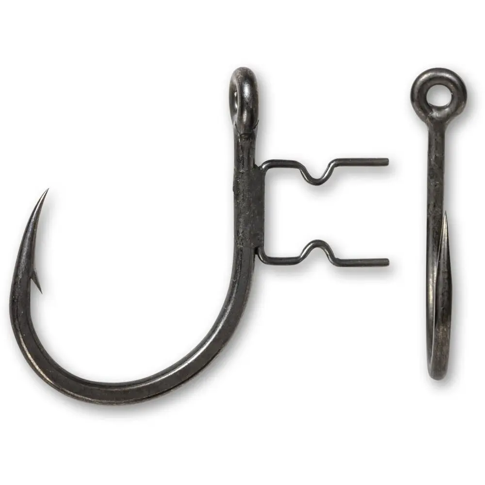 Set mit 5 Haken Black Cat Claw Single Hook DG