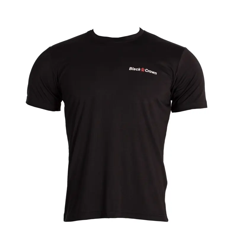 T-Shirt Black Crown Inca