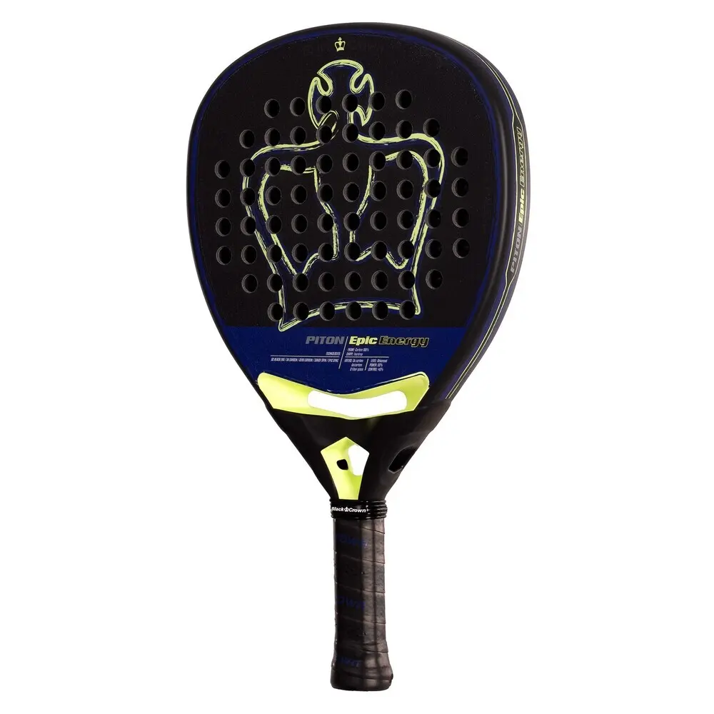 Padel-Schläger Black Crown Piton Epic Energy