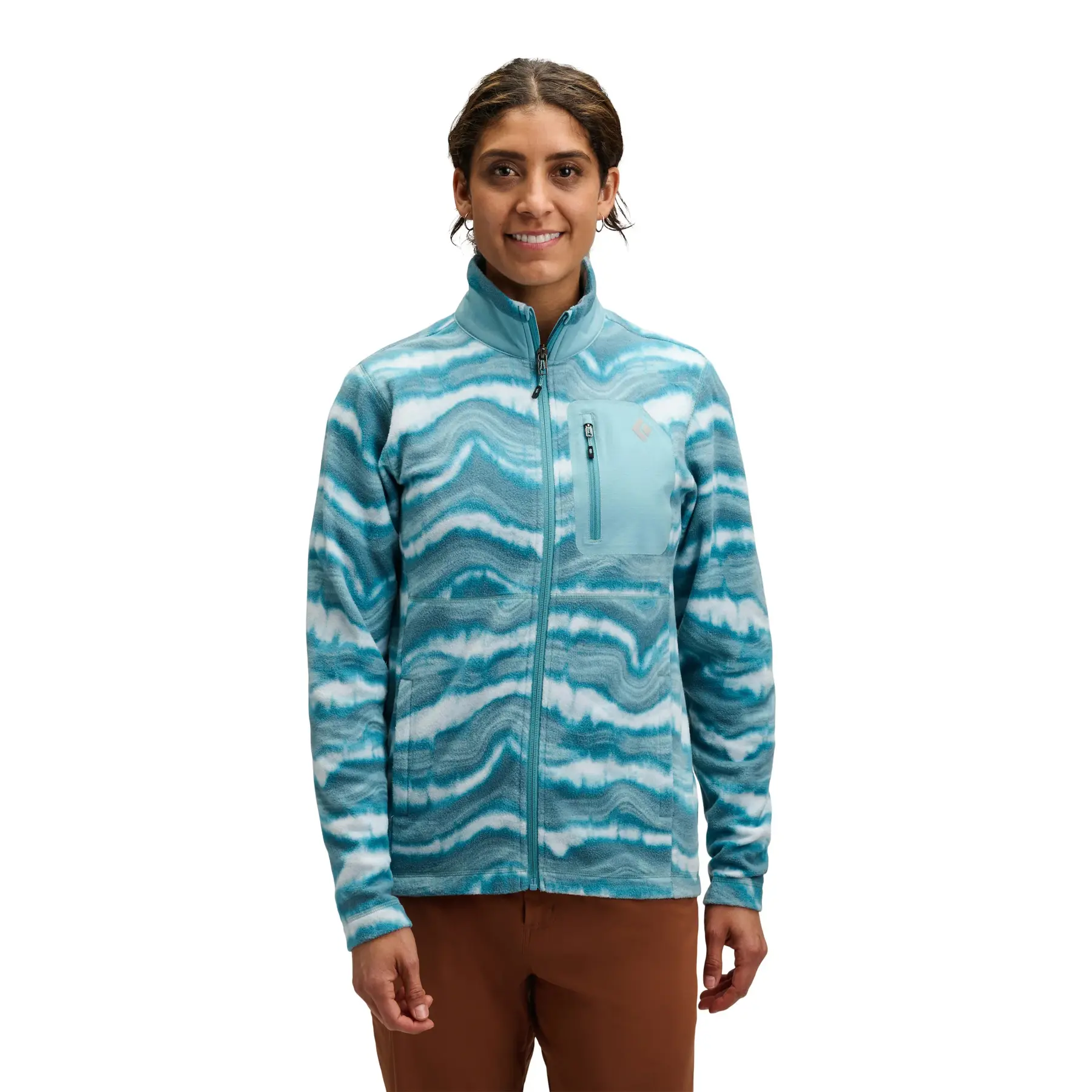 Damesfleece met rits Black Diamond Rift
