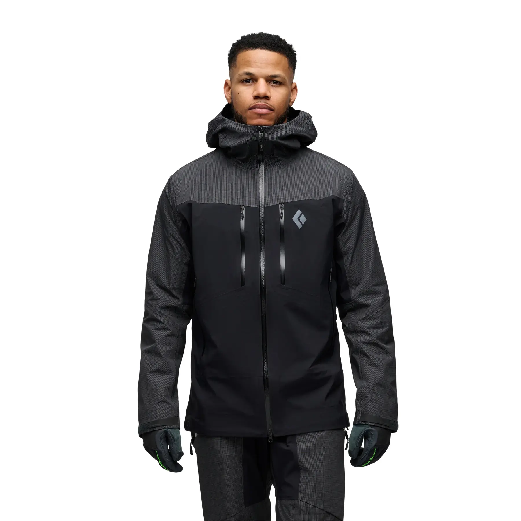 Hooded Jacket Black Diamond Mission