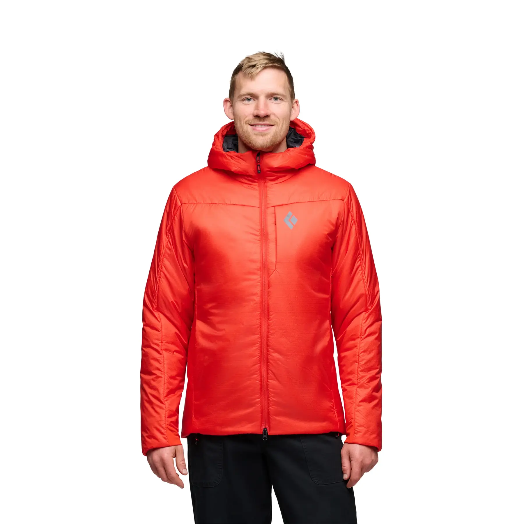 Hooded windbreaker Black Diamond Solution 3.0