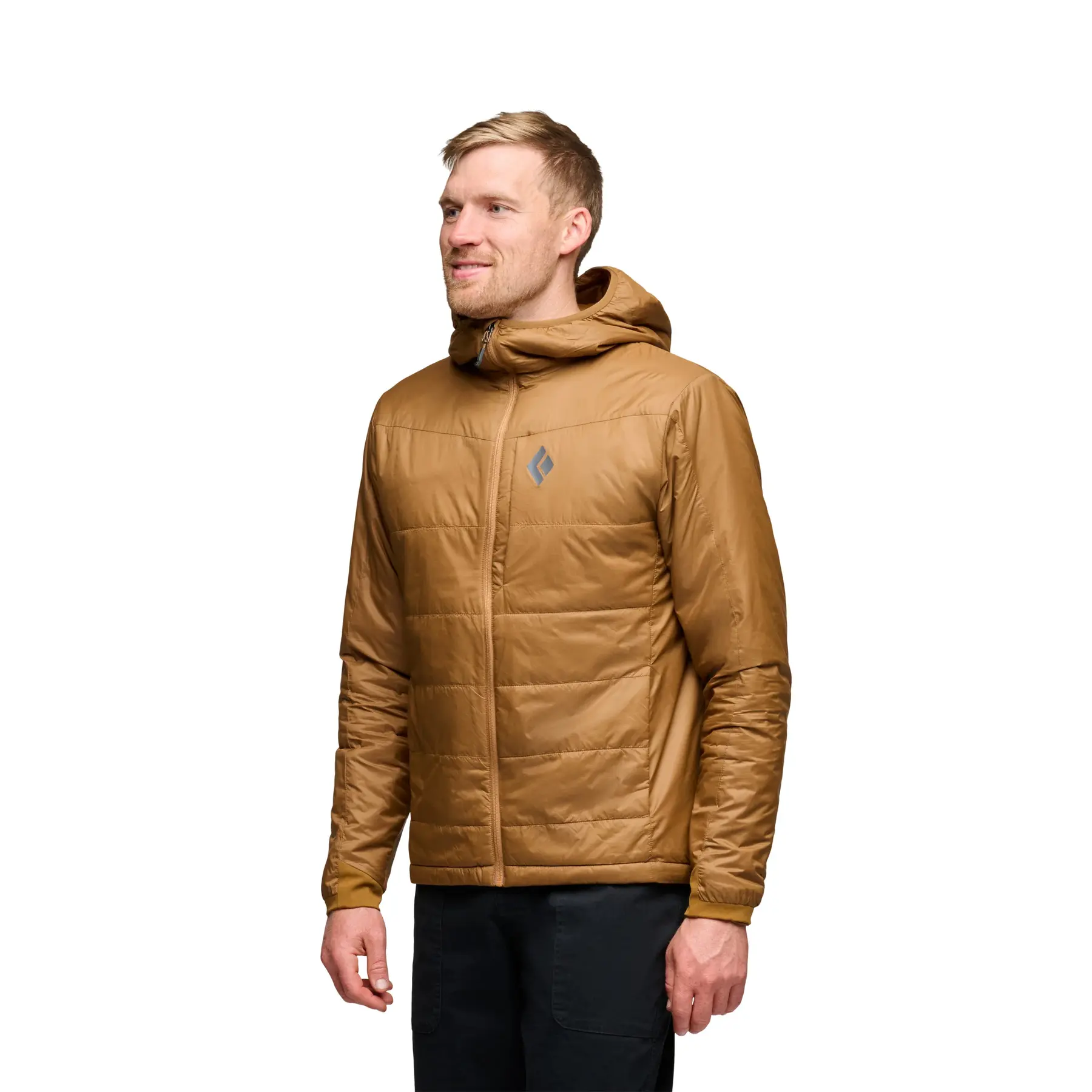 Hooded windbreaker Black Diamond Solution 2.0