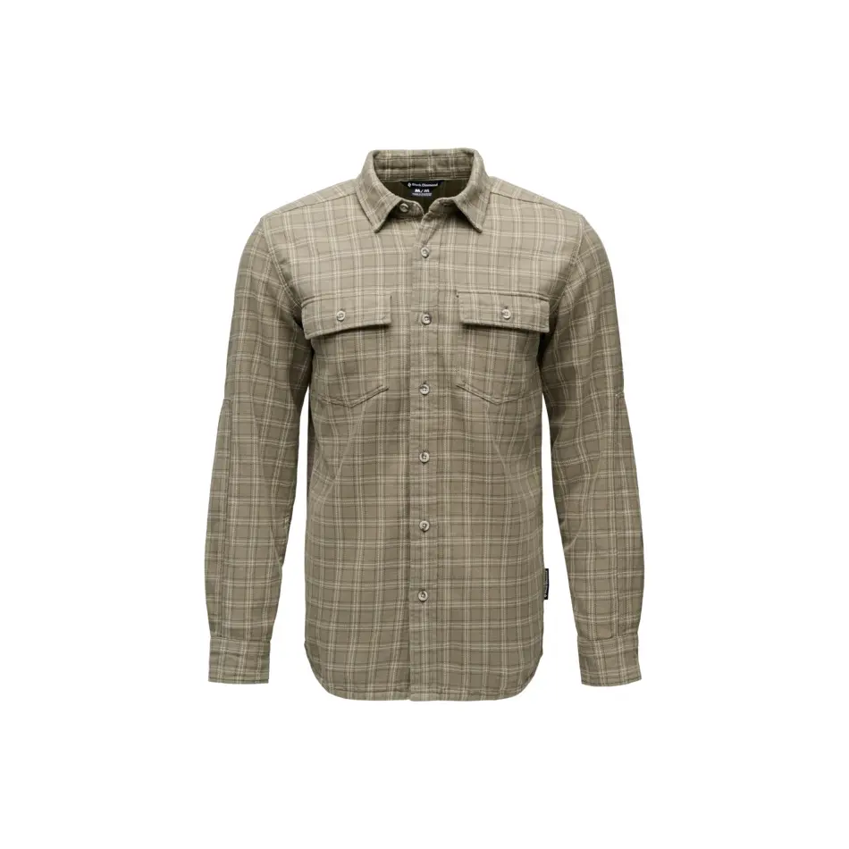 Langarmhemd aus Twill Black Diamond Project