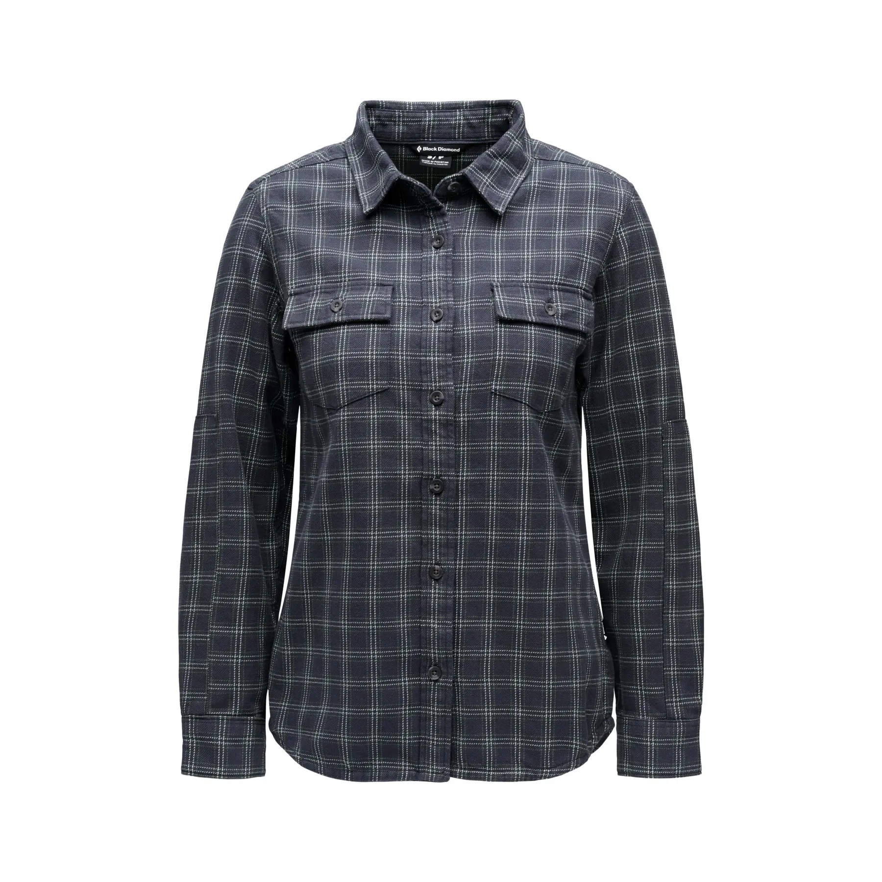Damen Langarmbluse aus Twill Black Diamond Project