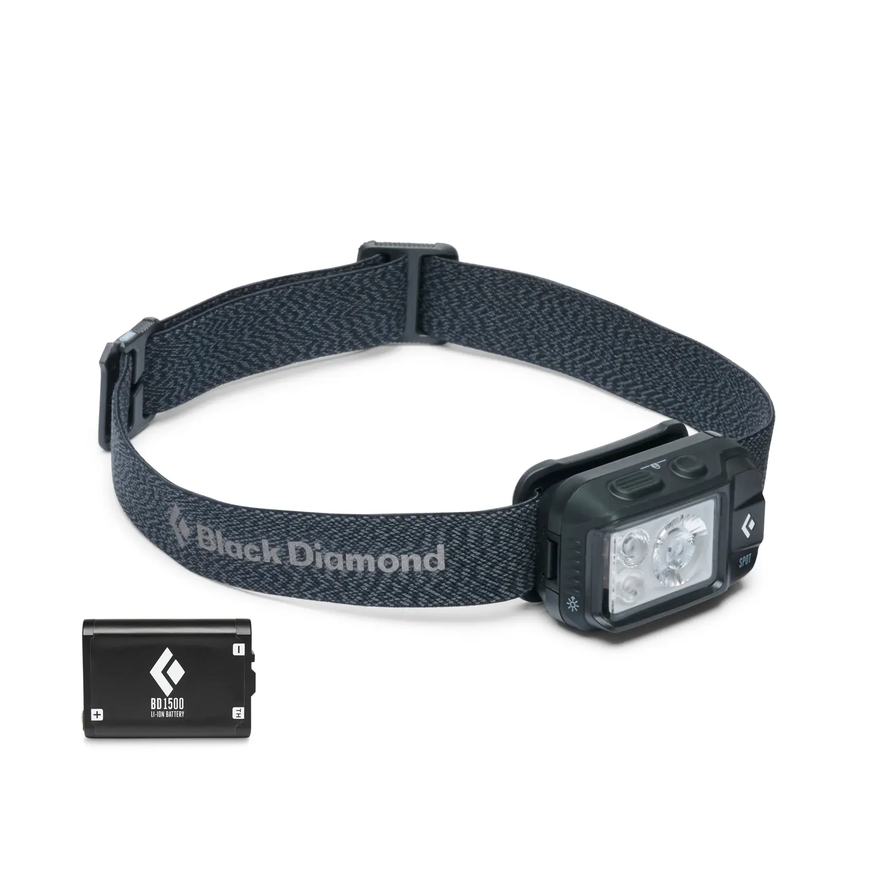 Black Diamond - Hoofdlamp - verlichting - Lumen -Spot 450 - DFR - battery included - Black NEW