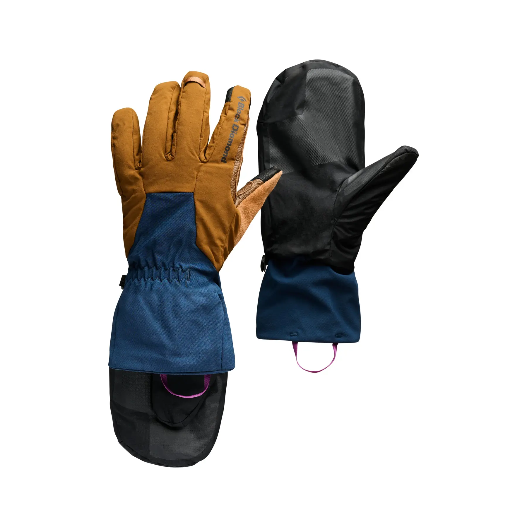 Skihandschuhe aus Leder Black Diamond Cirque