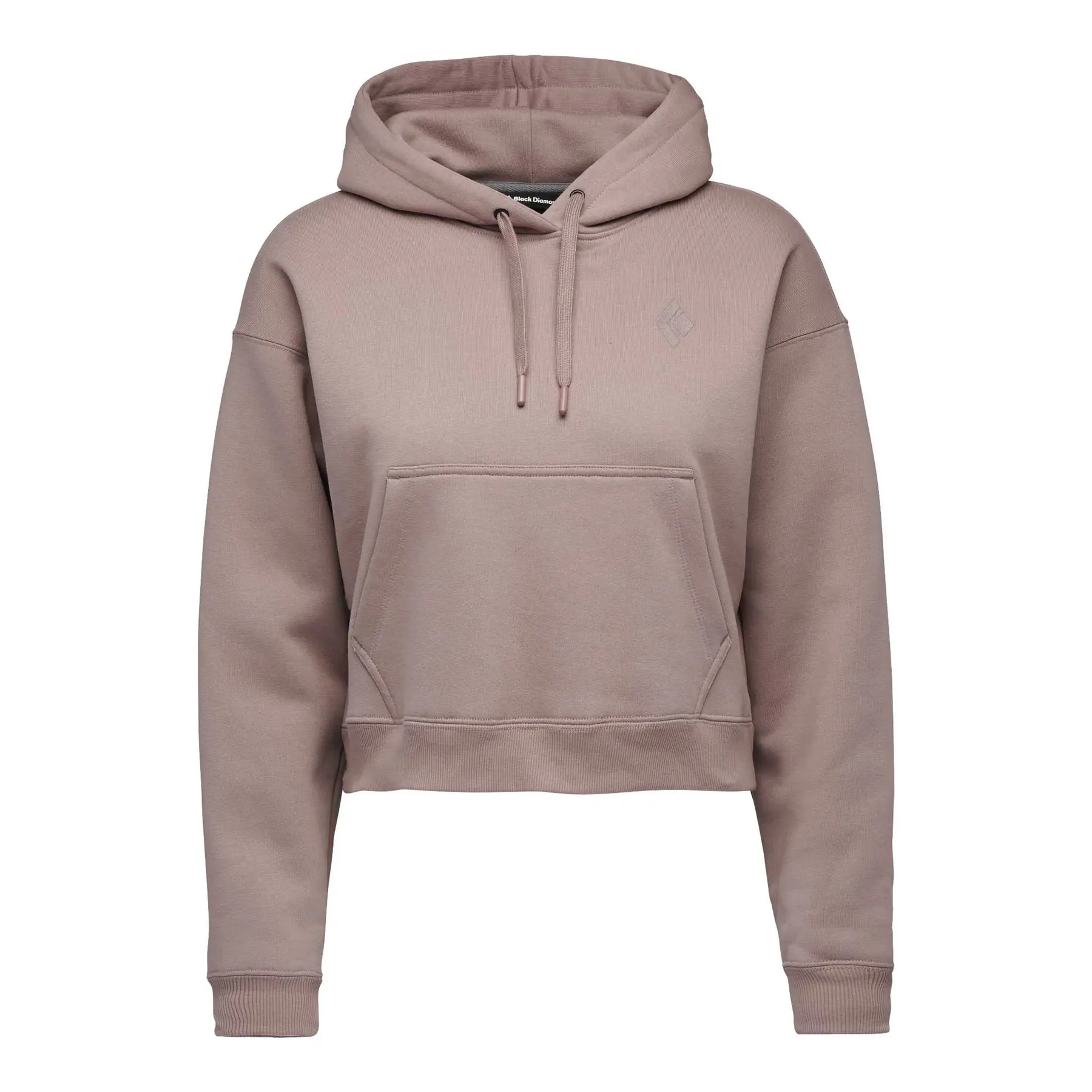 Hoodie Damen Black Diamond Crop PO