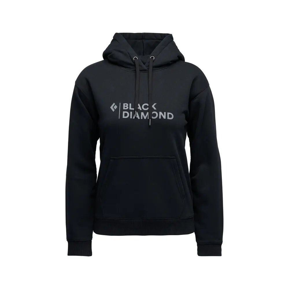 Women's hooded sweatshirt Black Diamond Mini Stacked