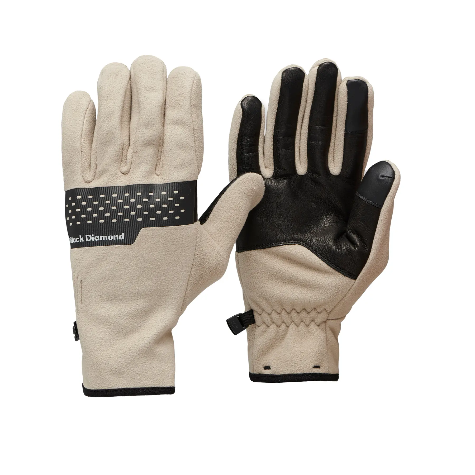 Fleece ski gloves Black Diamond Alpine