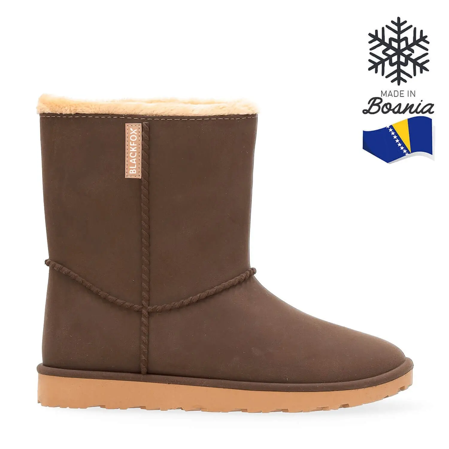 Fleece Lined Riding Boots Black Fox Cheyennetoo