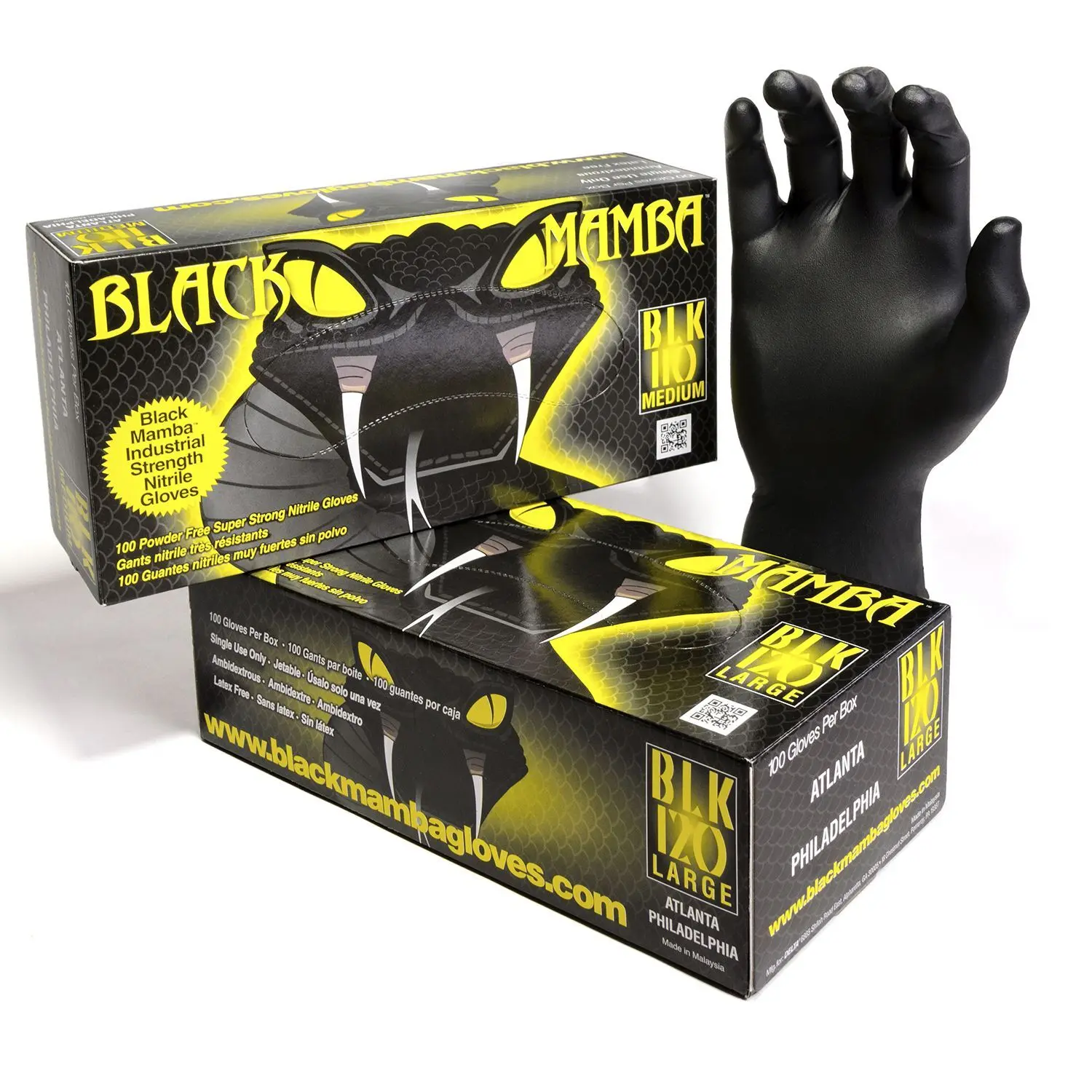 Fietshandschoenen Black Mamba Black Mamba