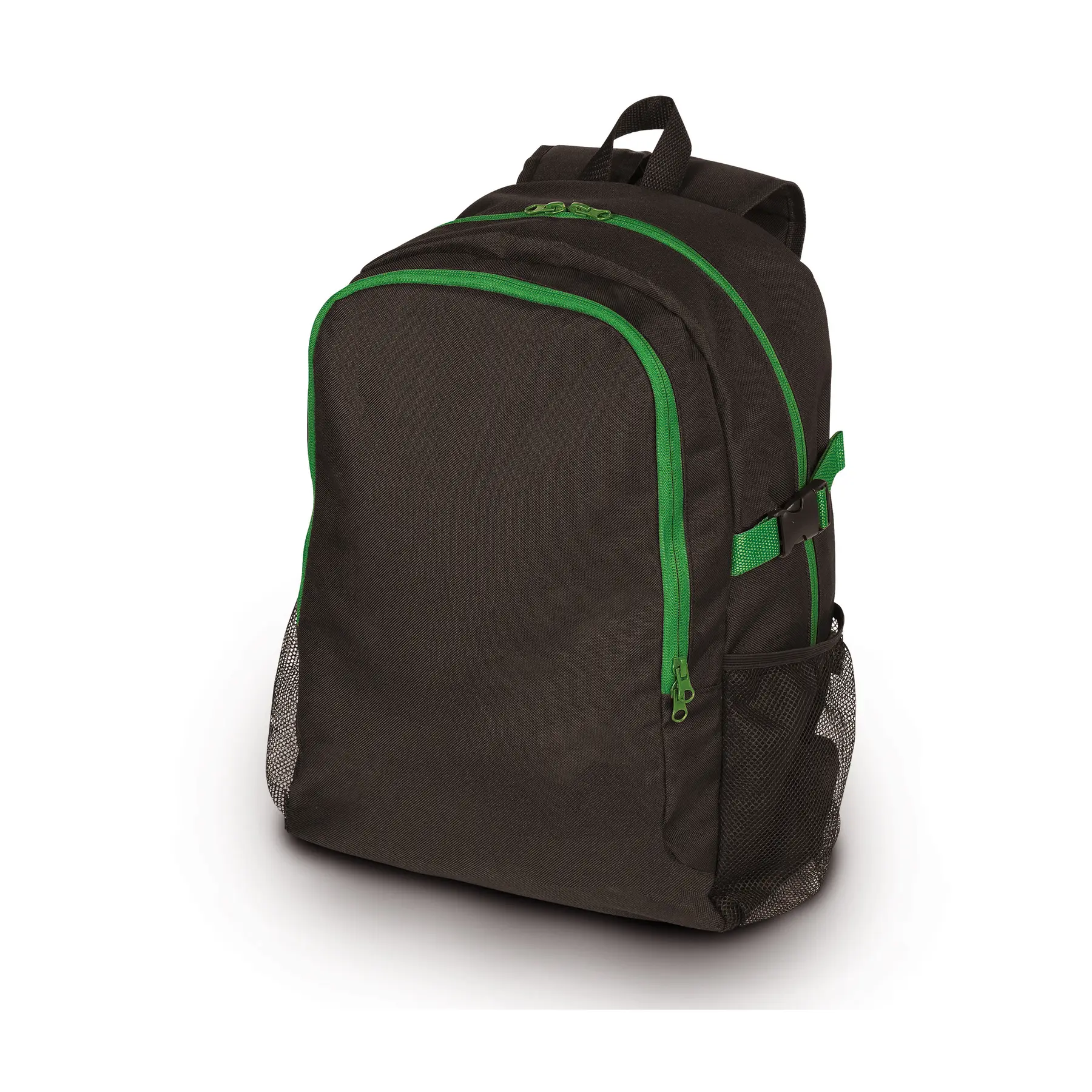 Zaino con 2 grandi scomparti Black & Match