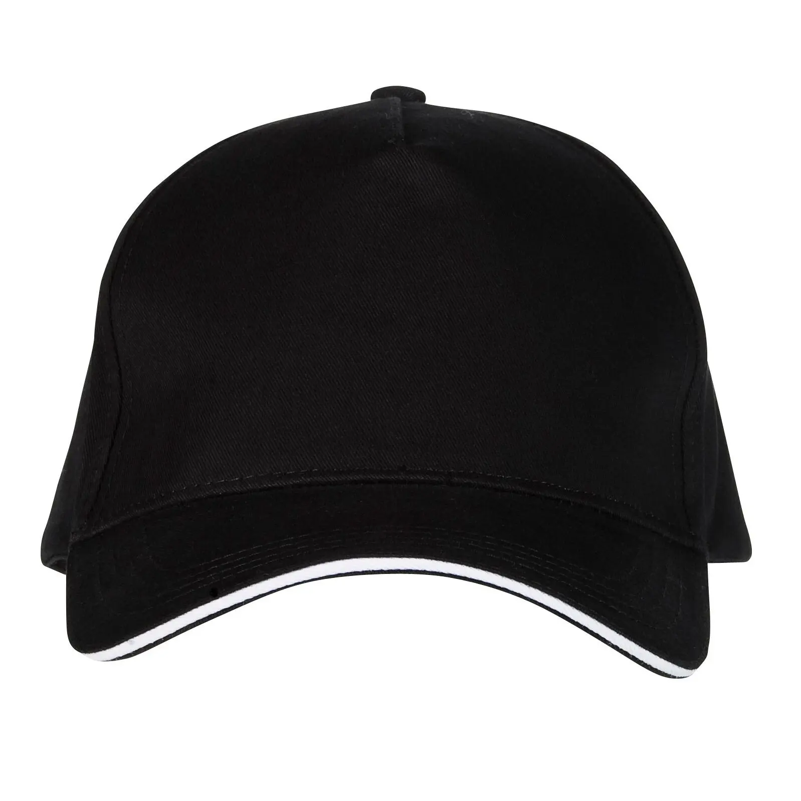 Cappellino 5 pannelli Black & Match