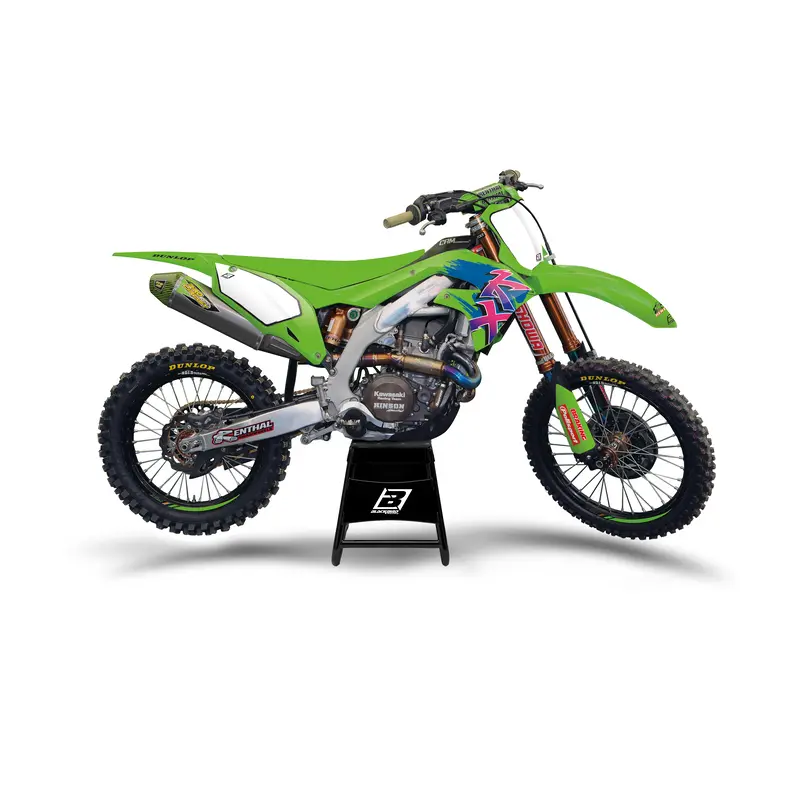 Motorrad Dekorationsset Blackbird Racing Retro Kawasaki KX 450 (KX450J) [450]/KX 250 (KX252B) [250]KX 250 (KX252C) [250]/KX 250 [250]/KX 450 [450]