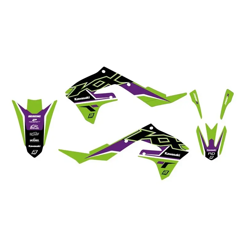 Motorrad Dekorationsset Blackbird Racing Dream Graphic 5