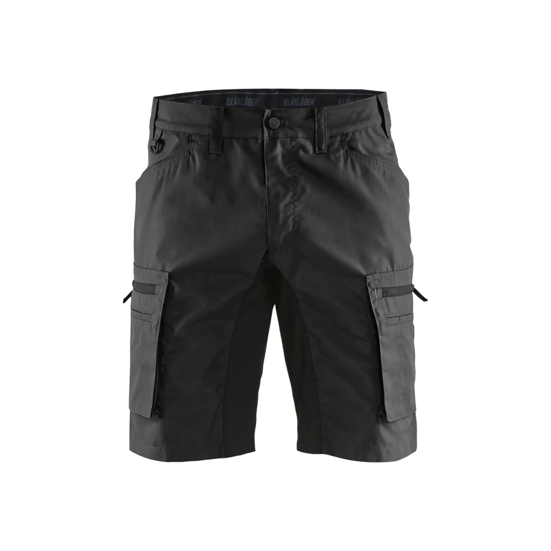Blåkläder Damen Grau/Grün/Rot Service Shorts Stretch 1449, //Marineblau/Rot/Schwarz - Bild 3