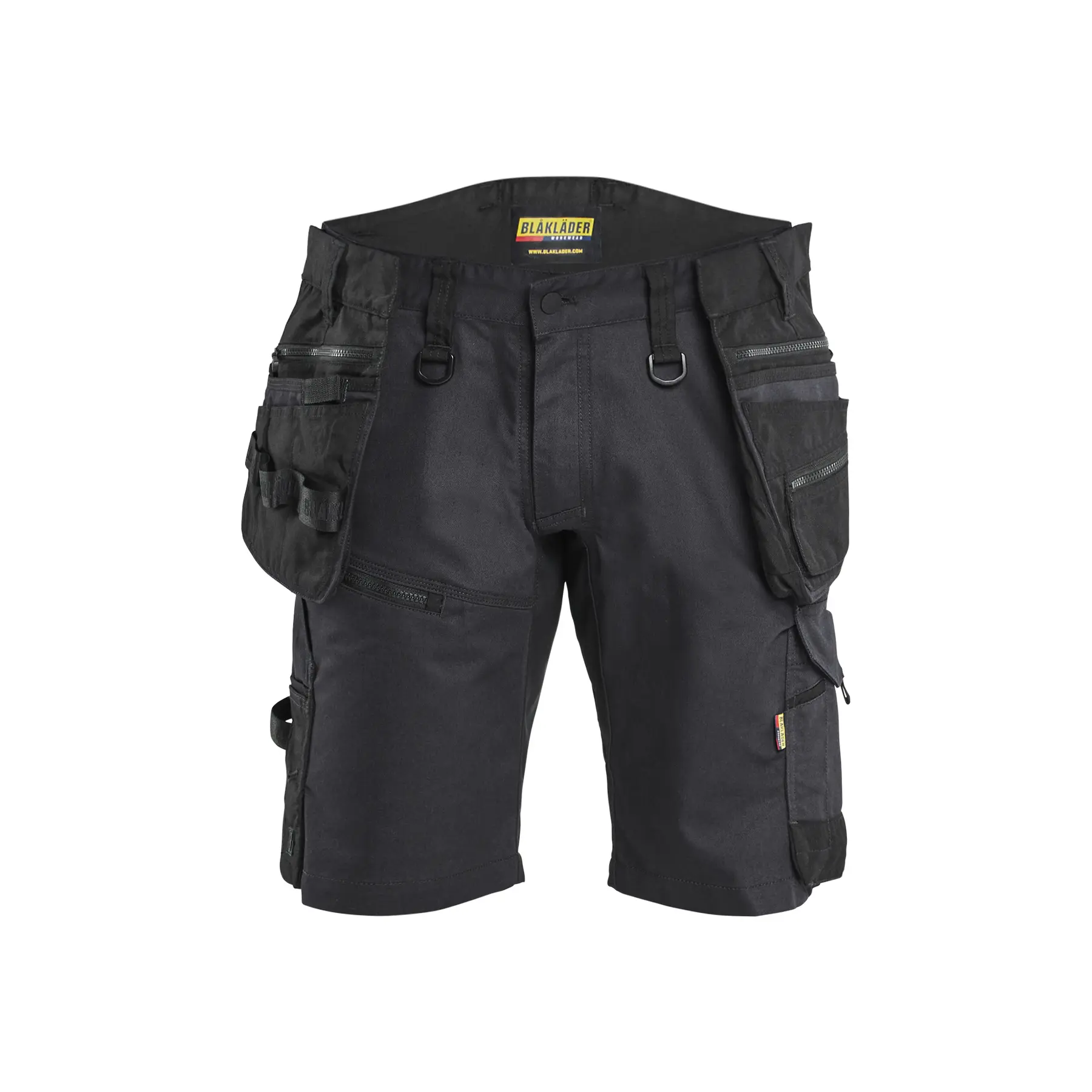 Blaklader Unisex Schwarz Kurzer Stretch