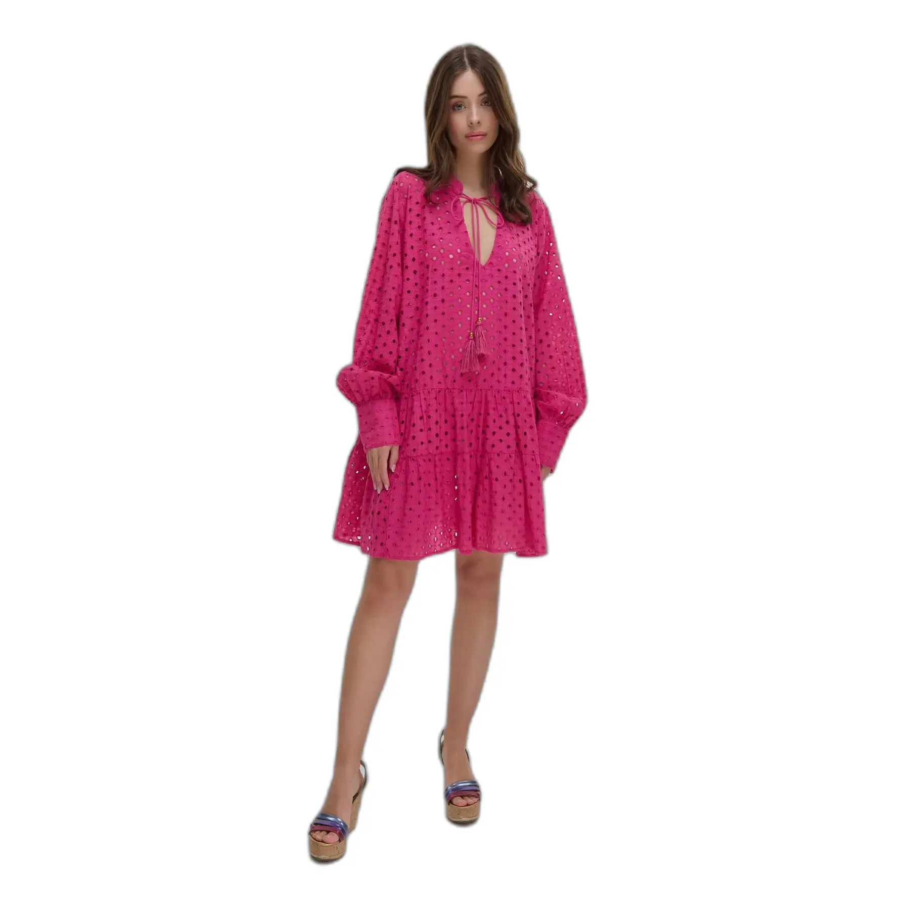 Kaftan Kleid Damen Ble Resort Collection