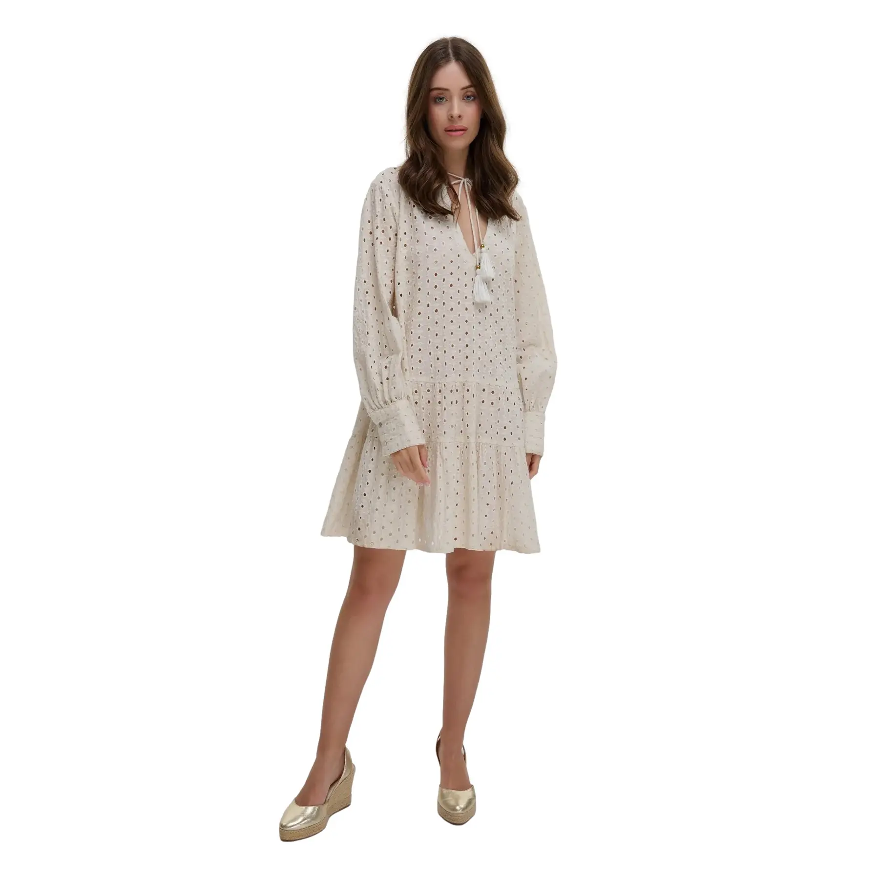 Kaftan Kleid Damen Ble Resort Collection