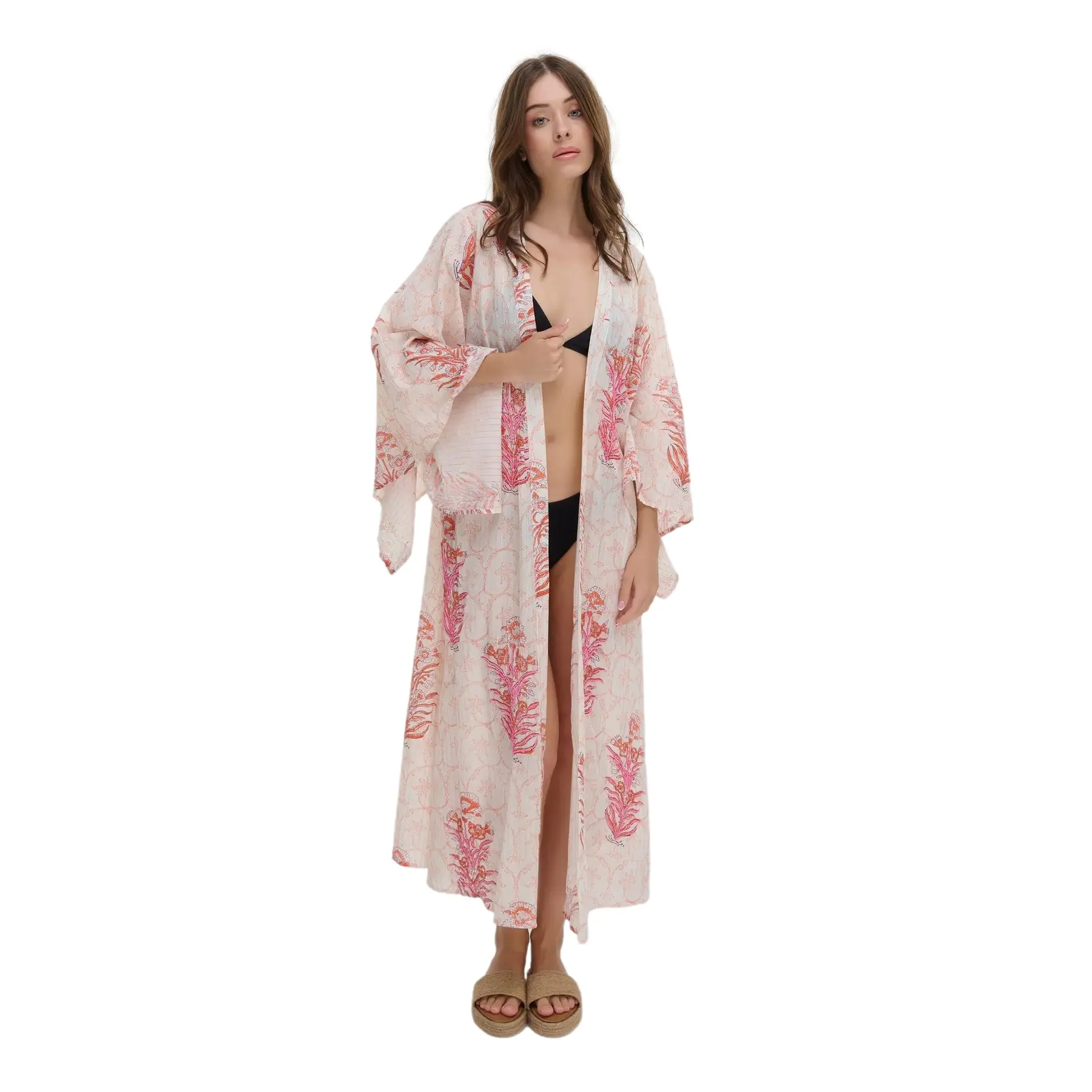 Duster Lange Mouwen Dames Ble Resort Collection