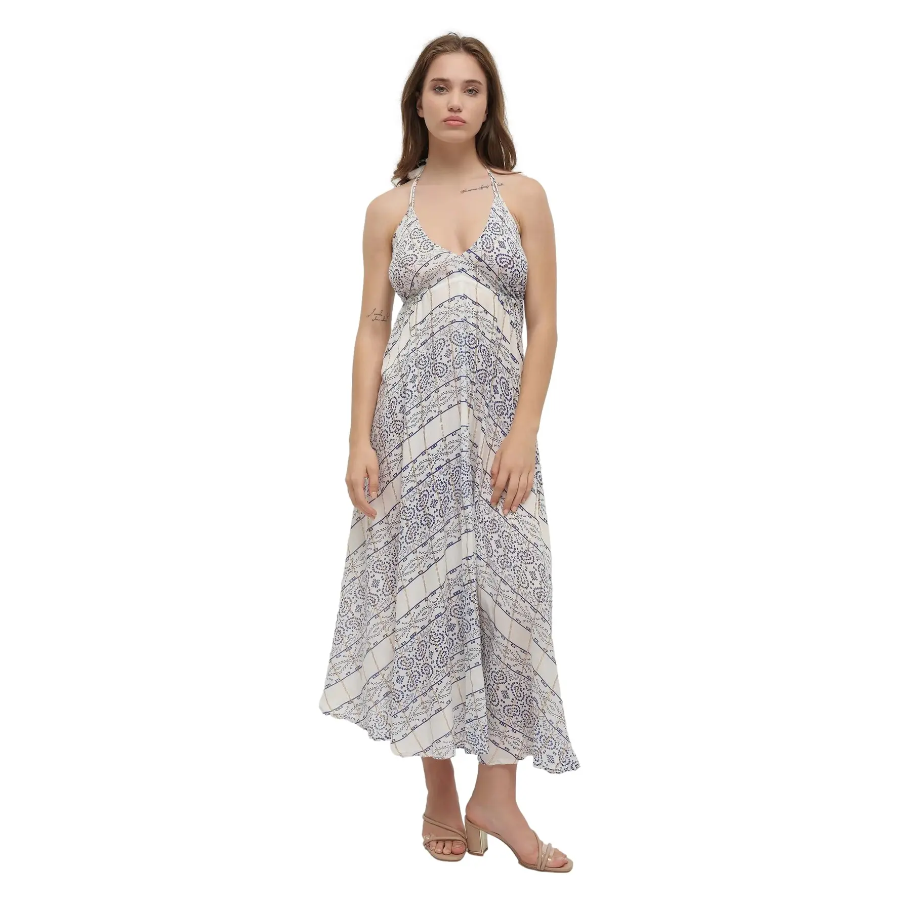 Maxikleid ohne Ärmel für Frauen Ble Resort Collection