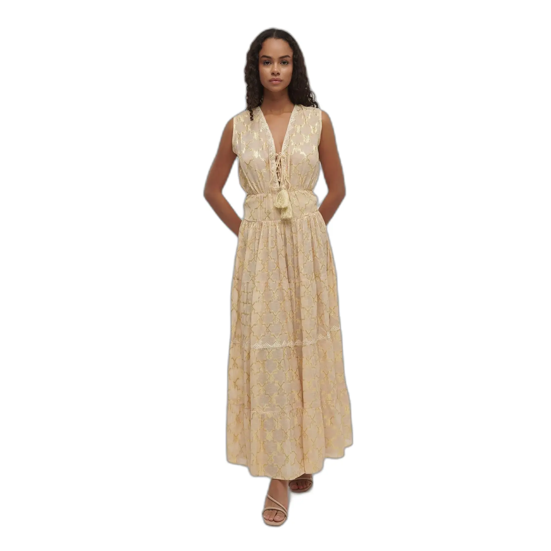 Maxikleid ohne Ärmel für Frauen Ble Resort Collection