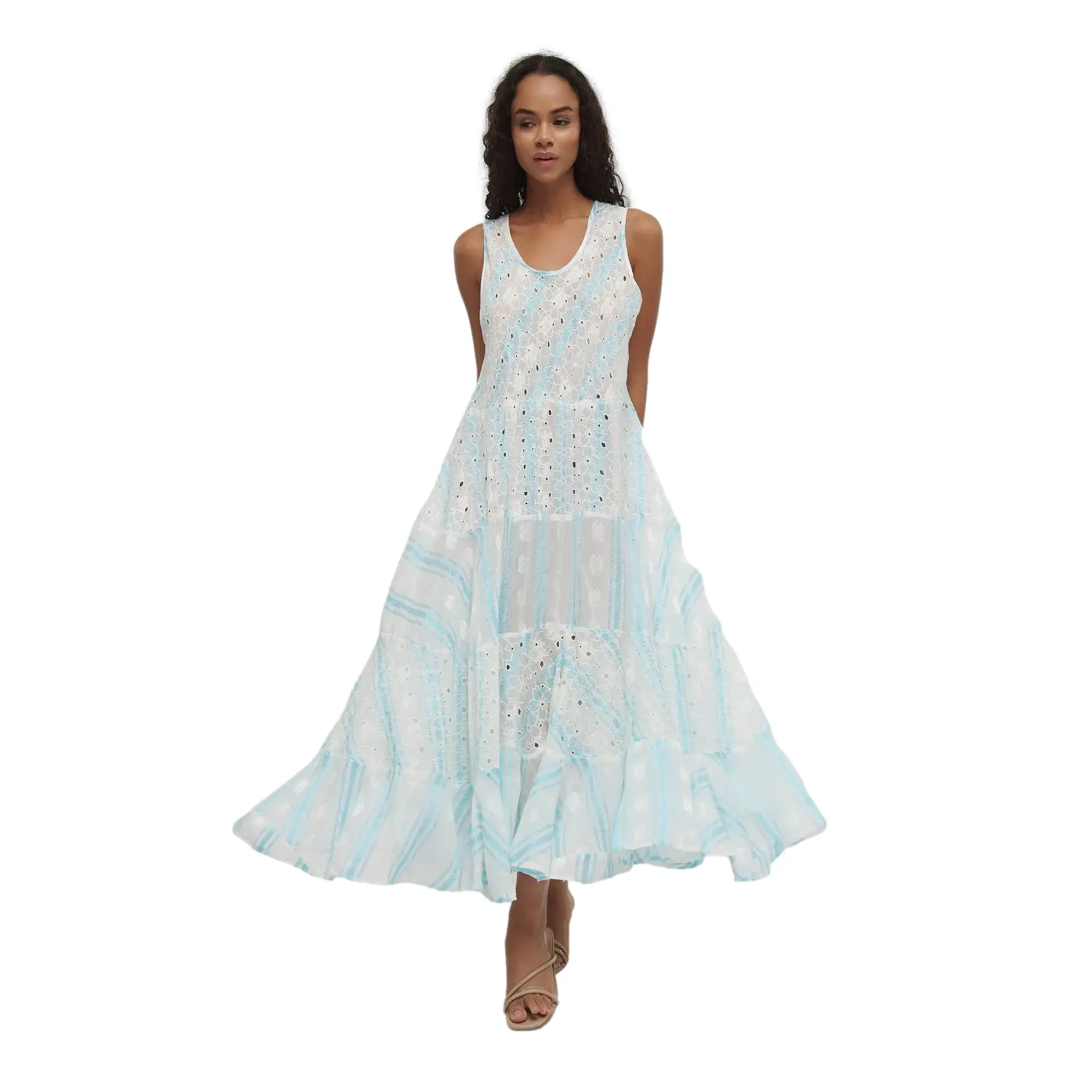 Maxikleid ohne Ärmel für Frauen Ble Resort Collection