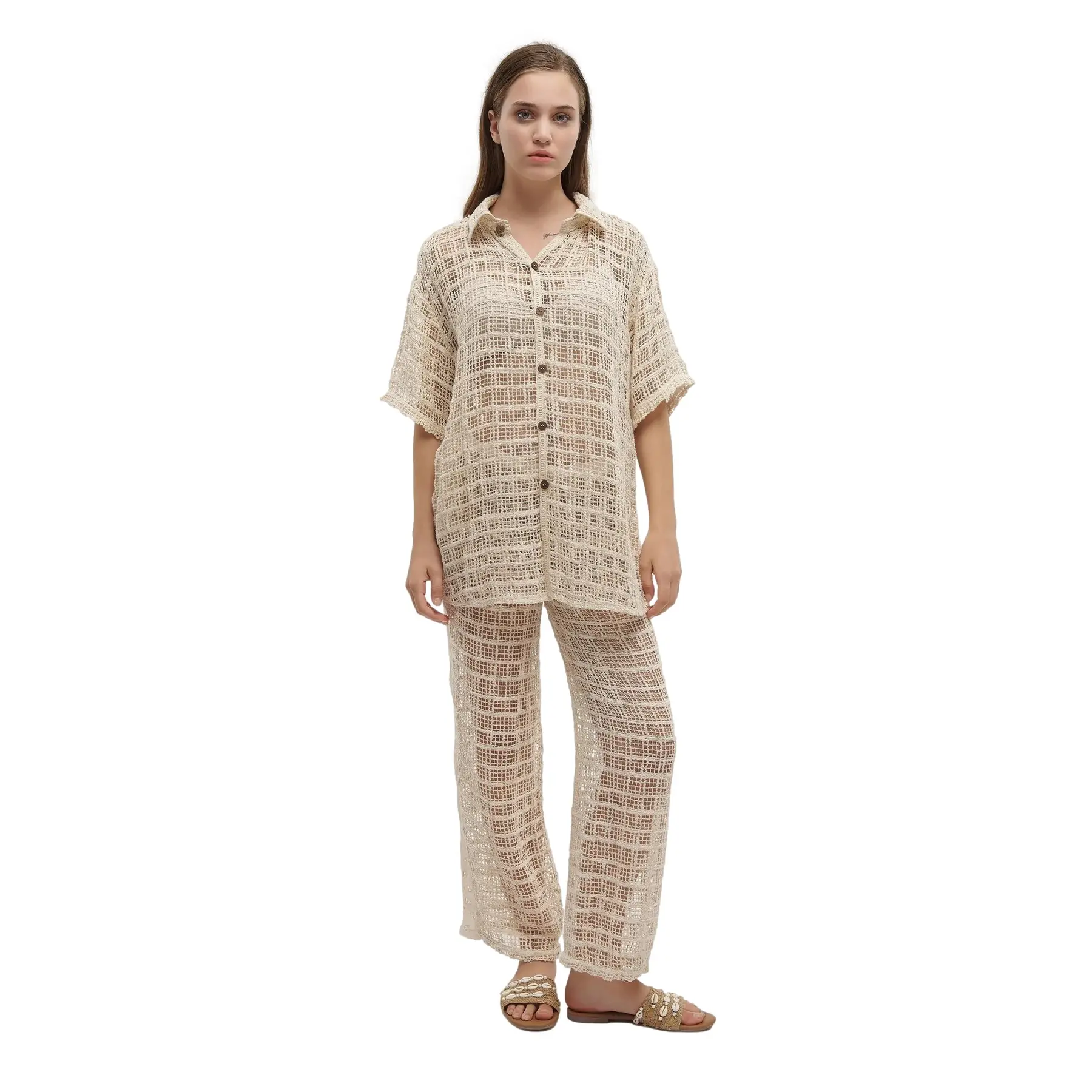 Dameshemd Ble Resort Collection