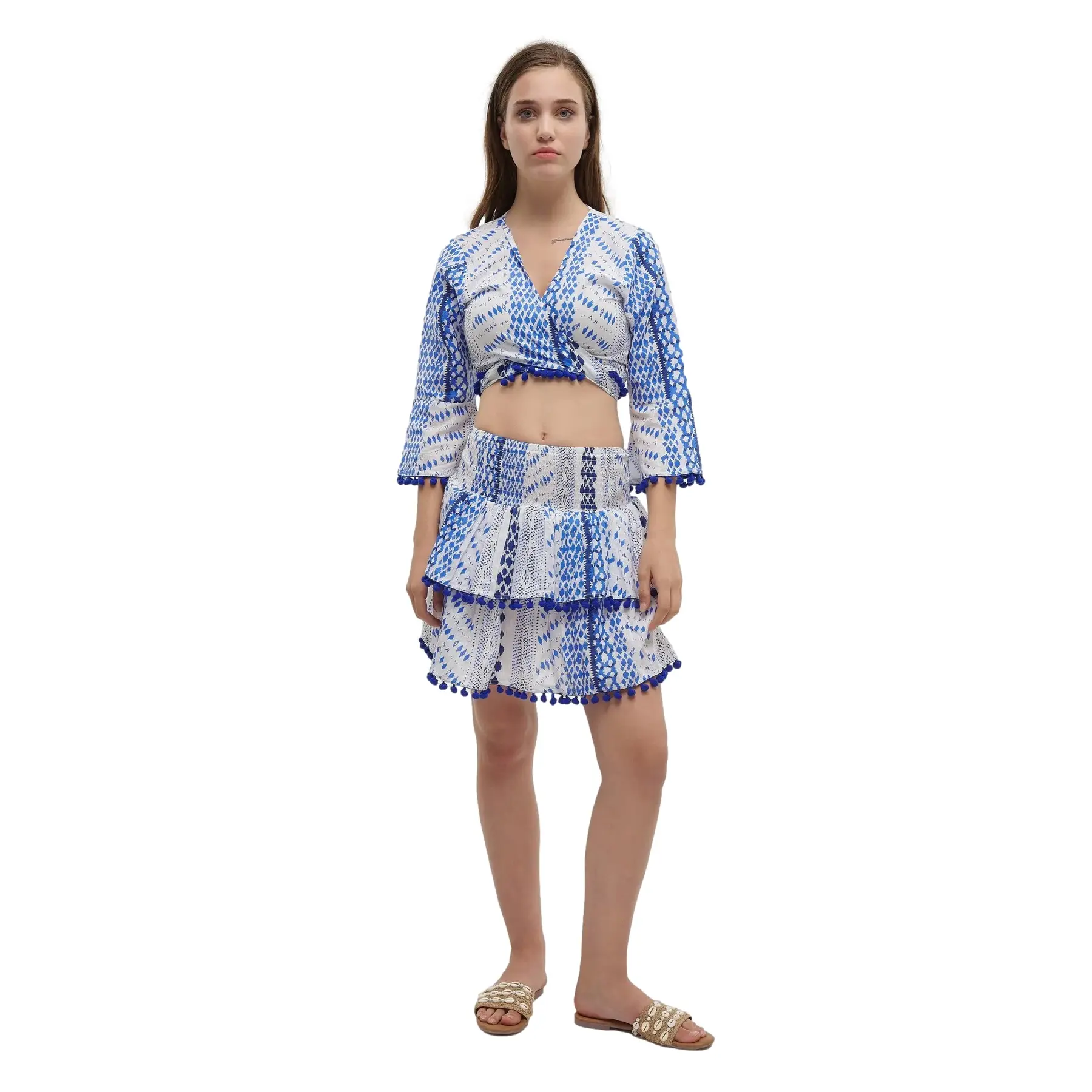 Dames shirt en rok set Ble Resort Collection