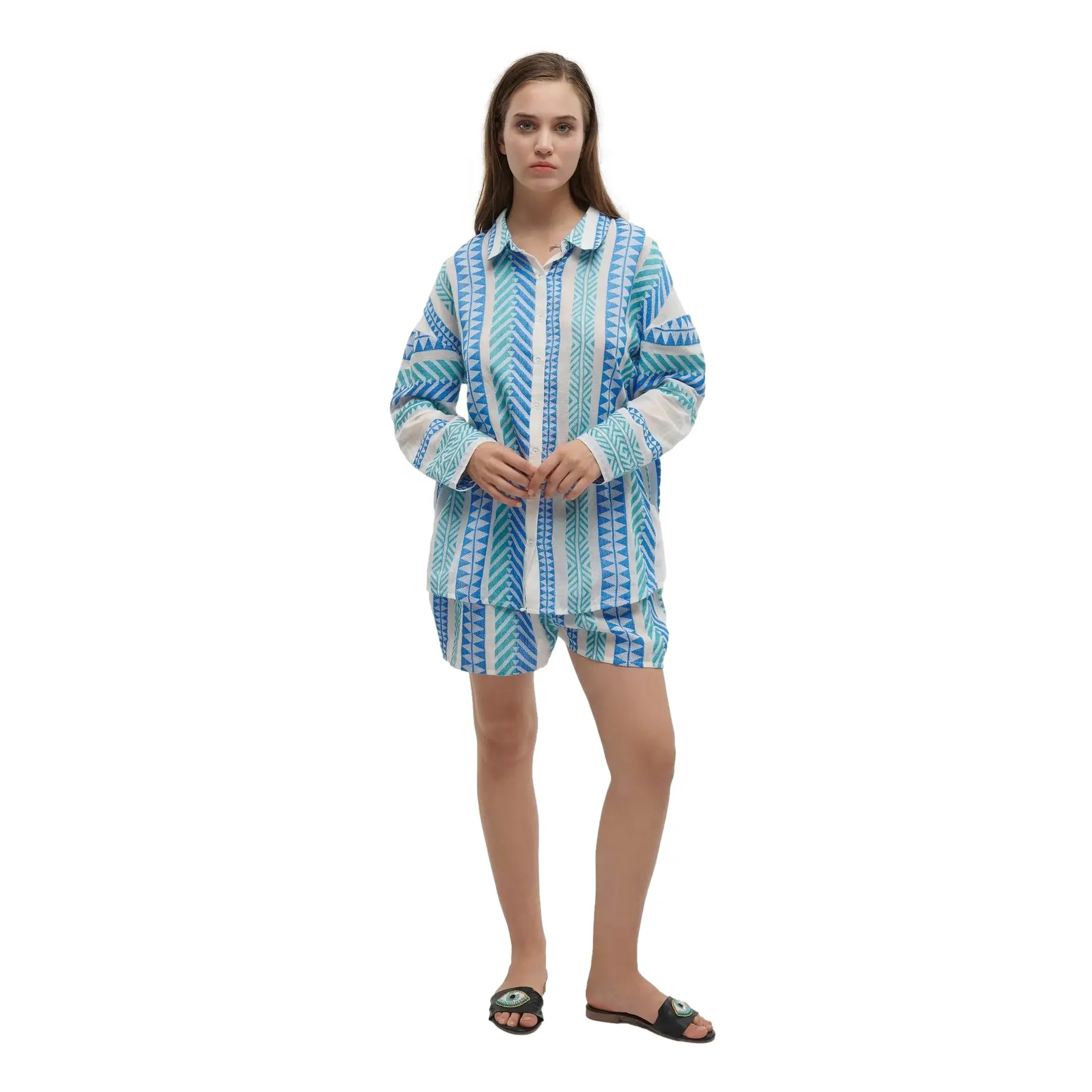 Dameshemd met lange mouwen Ble Resort Collection