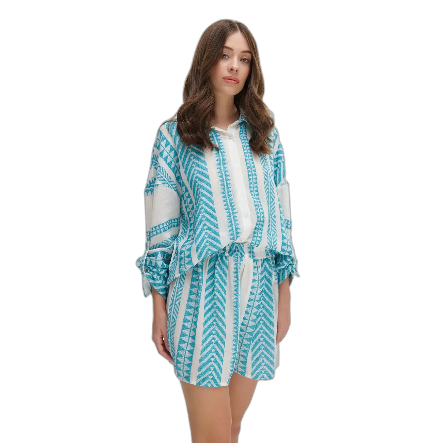 Dameshemd met lange mouwen Ble Resort Collection