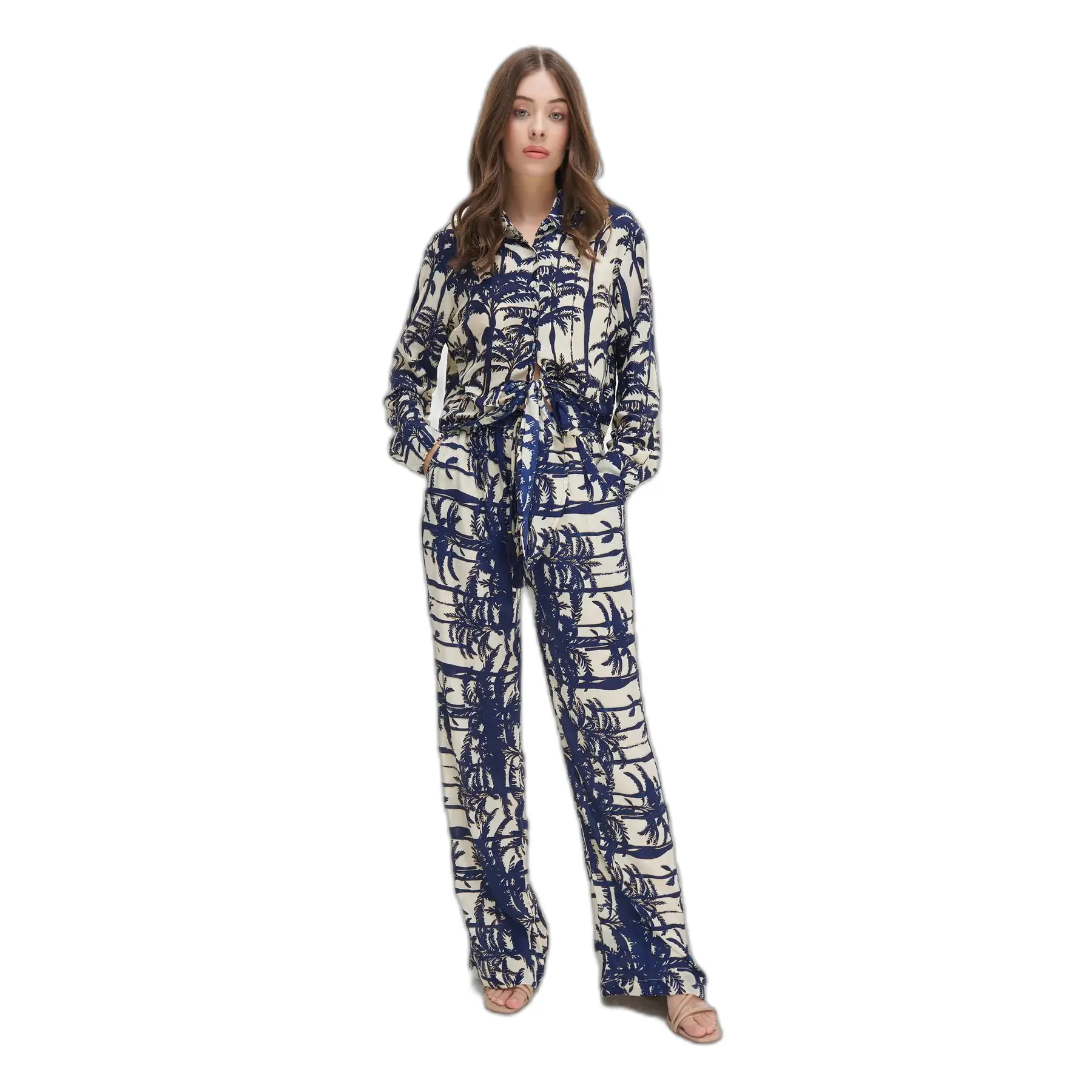 Dameshemd Ble Resort Collection Palms