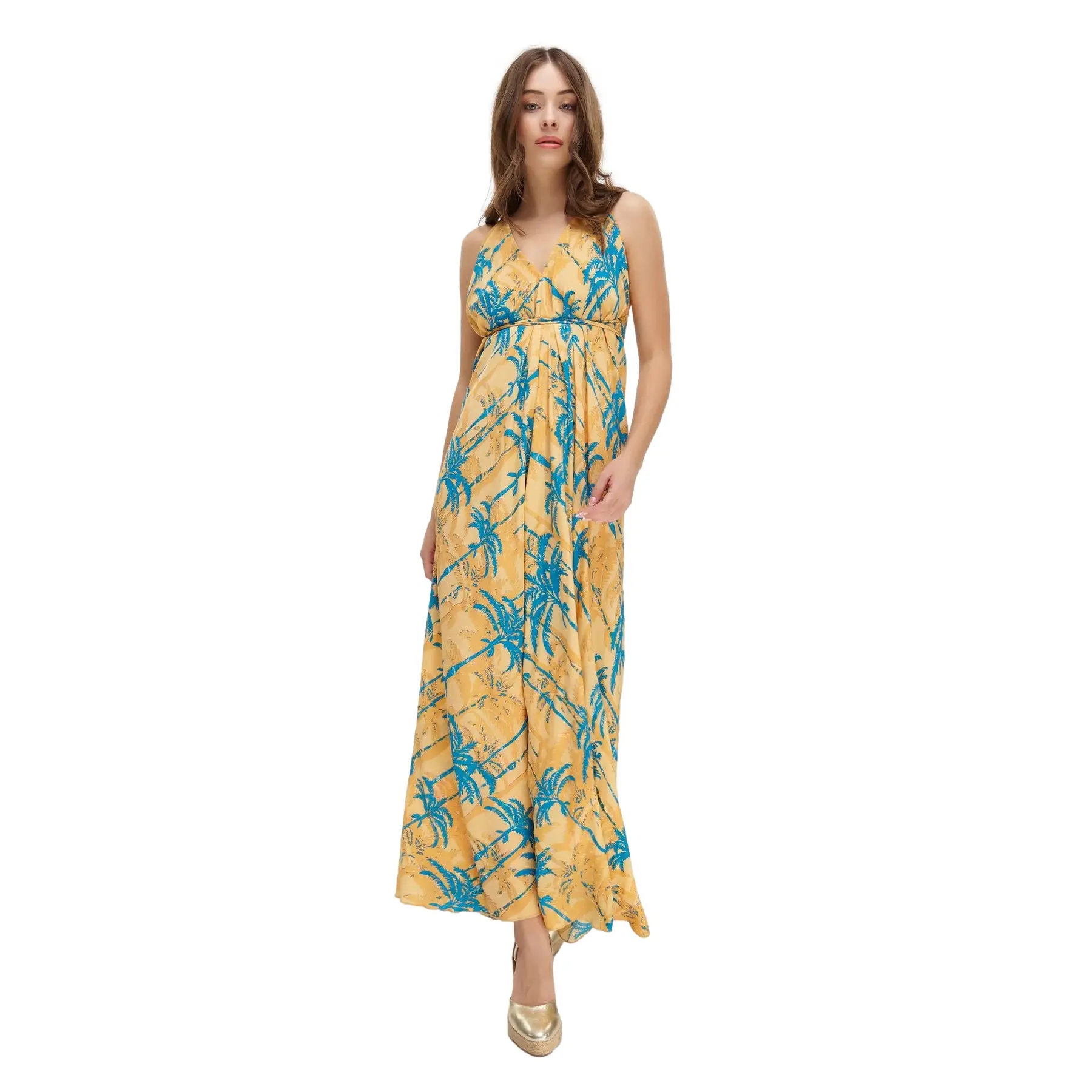 Maxikleid Damen Ble Resort Collection Palms