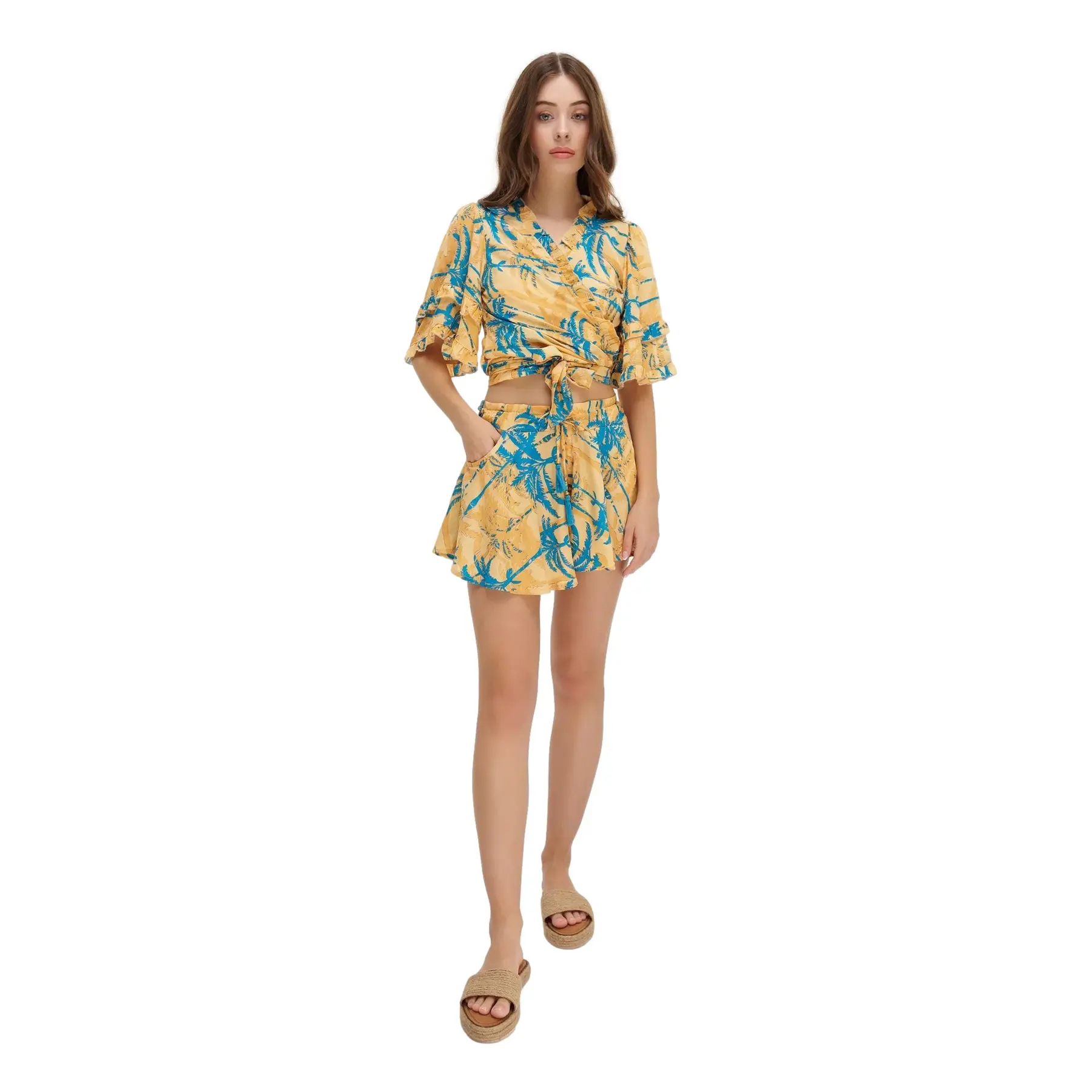 Vrouwenblouse Ble Resort Collection Palms