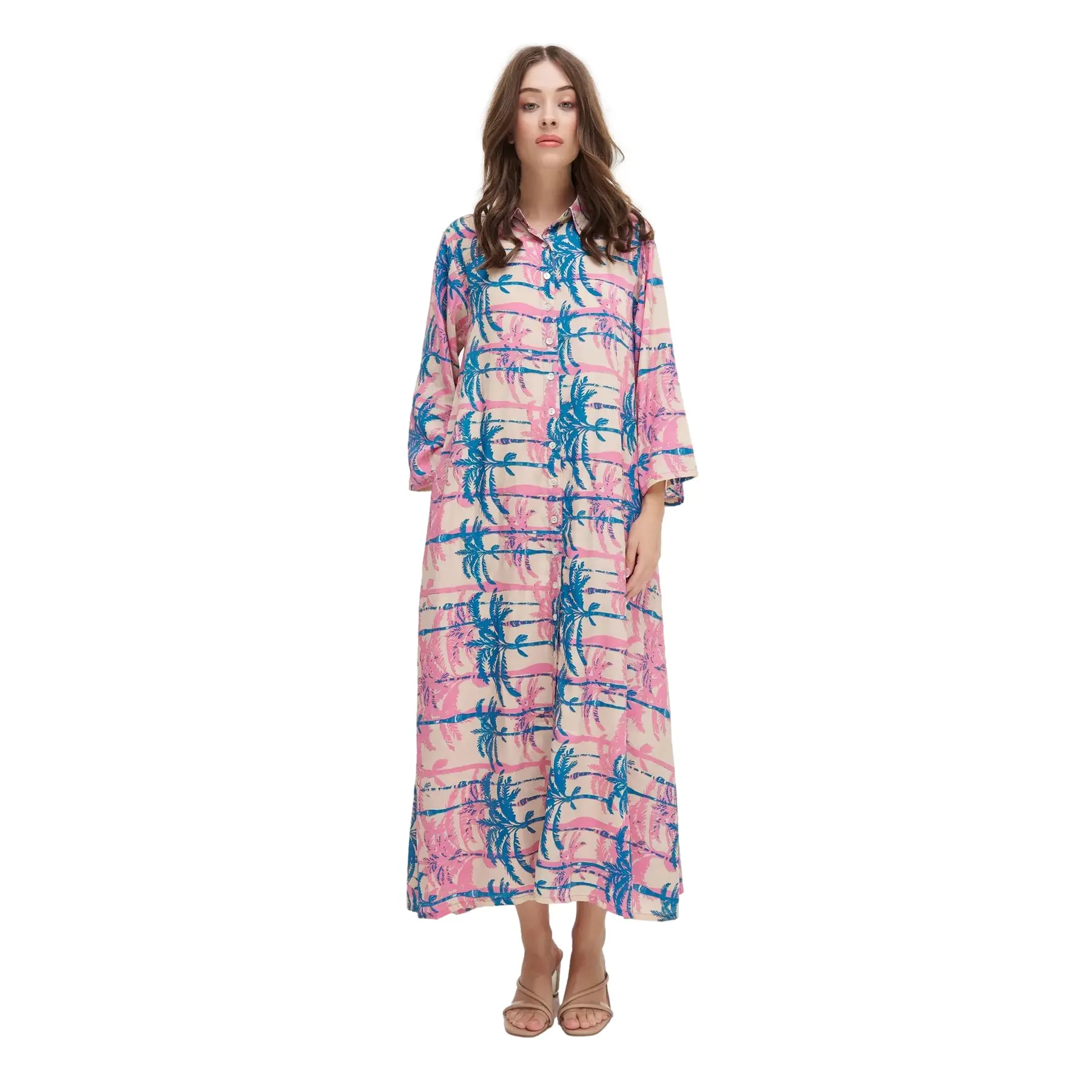 Dameshemd Ble Resort Collection Palms
