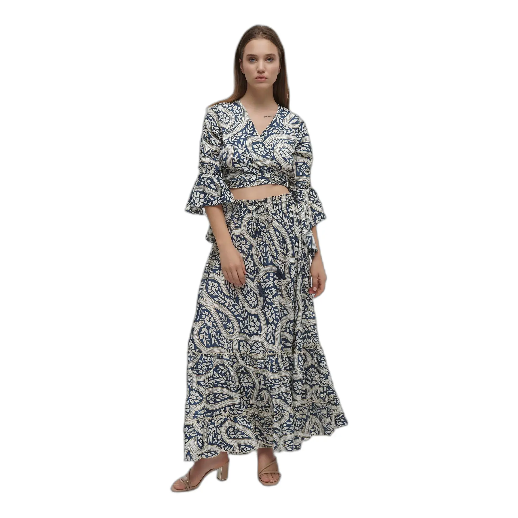 Dames top Ble Resort Collection Leaf