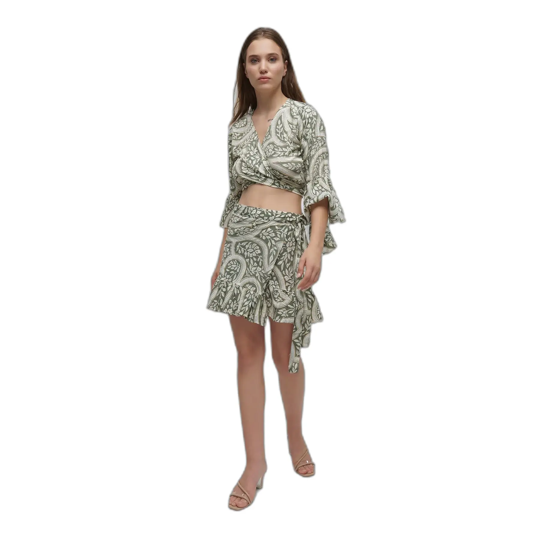Dames top Ble Resort Collection Leaf